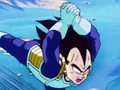 Vegeta before hitting Recoome