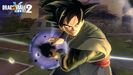 Goku Black charging his Black Kamehameha in Dragon Ball Xenoverse 2