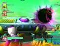 Frieza throws his Death Sphere