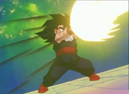 Gohan usando el Masenko