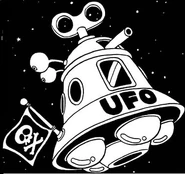 NikochanShip(DSmanga).png (45 KB) King Nikochan's spaceship in the Dr. Slump manga