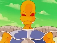 Ooran observando a un namekiano.