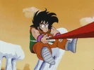 Yamcha hurt by Goku's growing Power Pole