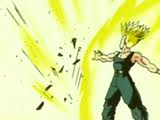 A-18 siendo asesinada por Trunks