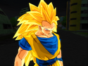 Super Saiyan 3 Goku in Budokai Tenkaichi 3