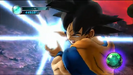 Goku charges the Kamehameha in Ultimate Tenkaichi