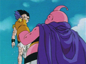 Innocent Buu fighting Gotenks