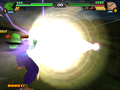 Piccolo fires his Explosive Demon Wave in Budokai Tenkaichi 3