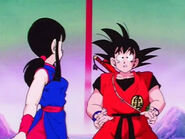 EP152DB Goku presenta a la Princesa Chi-Chi como su esposa