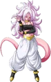 Artwork of Android 21 in Dokkan Battle