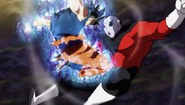 Son Goku (Doctrina egoísta "Señal") vs. Jiren.