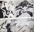 Broly defeats Eis Shenron with a similar attack in Victory Mission