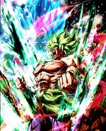 Character Illustration of SPARKING Legends Limited Super Saiyan Broly: Full Power (DBL30-03S)