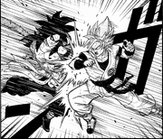 Super Saiyan 4 Xeno Goku matches Super Saiyan Blue Goku