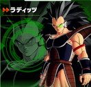 Raditz XV2 Character Scan