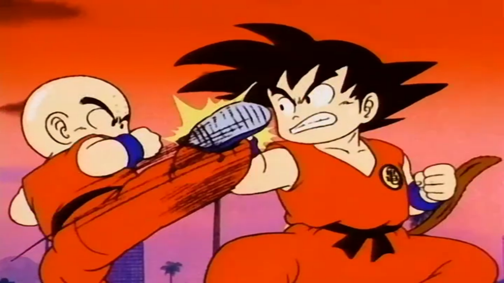  Son Goku contra Krilin