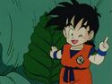 Gohan treats his new friend