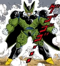 Perfect Cell in his version of the form in the manga