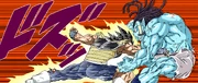Bardock turns the tables on Gas