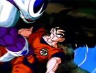 Cooler strikes Goku in the stomach in Cooler's Revenge