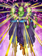 Dokkan Battle Sage from Universe 7 Piccolo card (Clone)