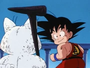 Goku with Korin