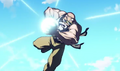 Roshi fires his MAX Power Kamehameha in Resurrection "F"