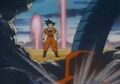 Energy Waves fired at Goku