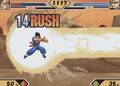 Gohan fires a Super Kamehameha in Supersonic Warriors 2