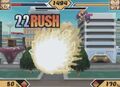 Gohan finishes his Raging Rush in Supersonic Warriors 2