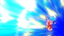 Super Saiyan Blue Goku using Dragon Fist in Xenoverse 2