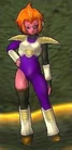 Female Frieza Force member in Dragon Ball Online