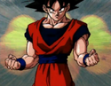 Goku in the opening of The Legend