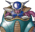 Art of Frieza in his first form by Akira Toriyama