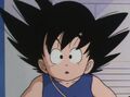Goku watching TV