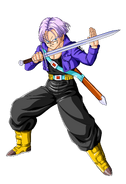 Trunks in Dragon Ball Z.