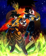 Dragon Ball Super Broly póster promocional especial hispanoamericano