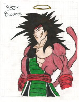 SSJ4 Bardock by SquareFanatic