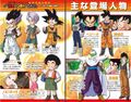 ''Yo! Son Goku and His Friends Return'' - characters designs and bios pages 1-2