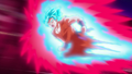 The form grantng Goku greater speed.