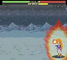 Zangya charges the Shoot Blaster in Super Butōden 2