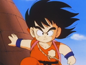 Goku in his battle against Black's Battle Jacket