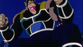 Great Ape Borgos charges a mouth blast in Bardock - The Father of Goku