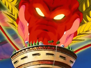 Shenron rosso a palazzo