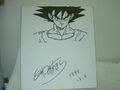 Akira Toriyama Autograph 22 by goku6384