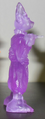 Battle of Gods Beerus transparent purple figurine side view