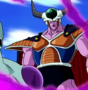 King Cold with a brown chestplate