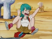 Bulma's tantrums when stranded in the wild