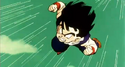 Gohan attacks Dodoria