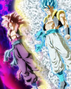 Gogeta Super Saiyan Blue, Dragon Ball Super  Dragon ball art goku, Anime  dragon ball goku, Dragon ball super artwork